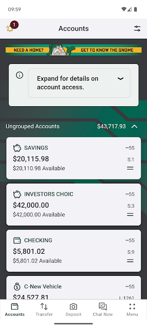 Dakotaland FCU Mobile Screenshot 1