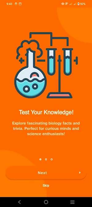 Daily Chemistry Quiz App Screenshot 0