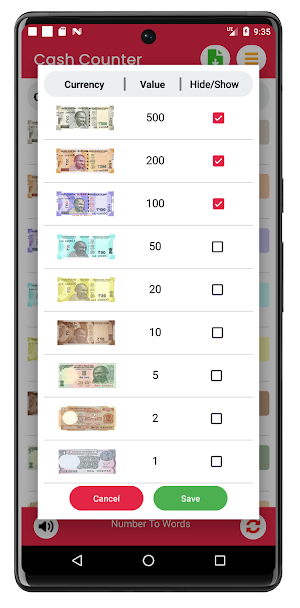 Cash Calculator -Money Counter Screenshot 2