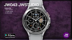 JW043 jwstudio watchface Screenshot 0