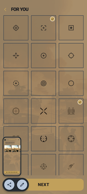 Crosshair Pro: Custom Aim HUD Screenshot 2