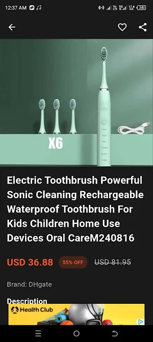 home appliances store Screenshot 1
