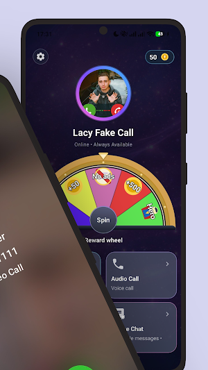 Lacy Fake Video Call & Chat Screenshot 1