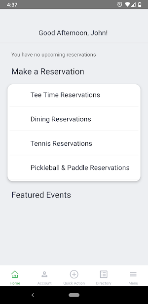Weston Golf Club Screenshot 1
