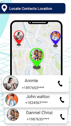Phone Number Tracker and Number Locator Free Screenshot 2