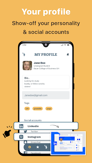 Kismmet: Find Local Connection Screenshot 1