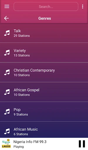A2Z Niger FM Radio screenshot 5