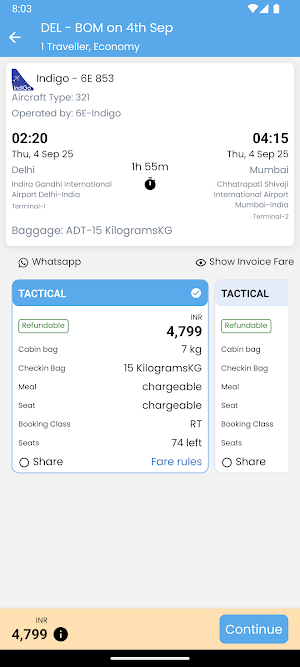 TravelJustify Screenshot 3