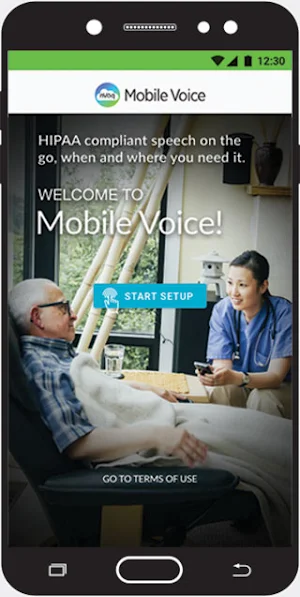 nVoq Mobile Voice Screenshot 0