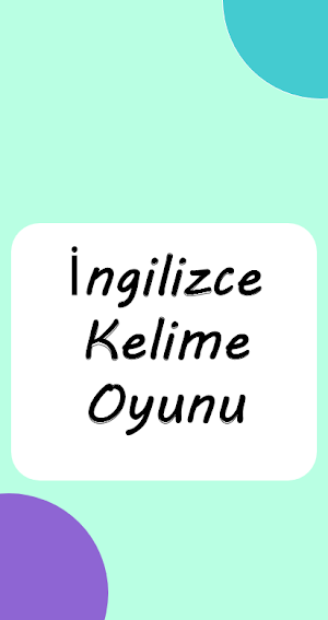 İngilizce Türkçe Kelime Oyunu Screenshot 0