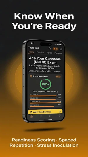 Cannabis Cert Exam Prep 2026 Screenshot 1