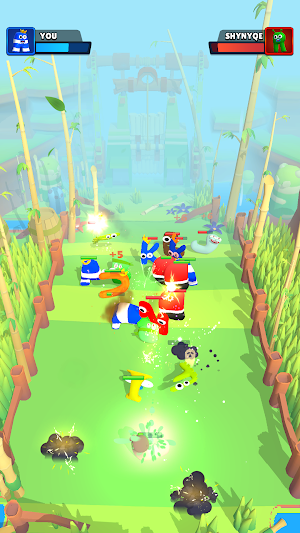 Merge Alphabet Monster Battle Screenshot 1