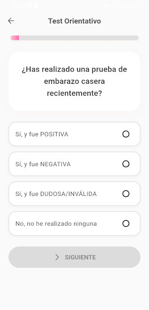 Am I Pregnant? - Symptom Quiz Screenshot 2