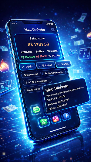 Meu Dinheiro - Controle Gastos Screenshot 0