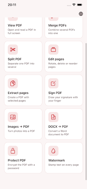EditPDF Screenshot 2