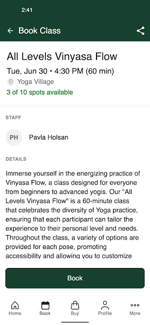 Yoga Village- Lafayette Screenshot 2