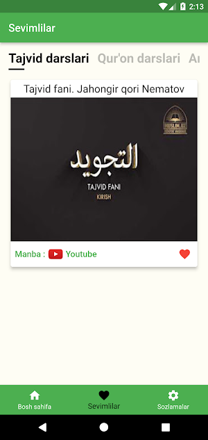 Quran va Tajvid Screenshot 2