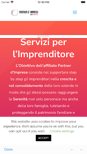 Partner d'Impresa Screenshot 3