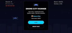 Drone City Runner Screenshot 0