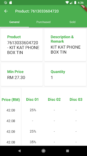 ABS ezBiz - salesman order app Screenshot 3
