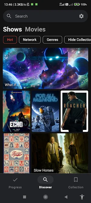 Show Box: Track Movies & Shows Screenshot 1