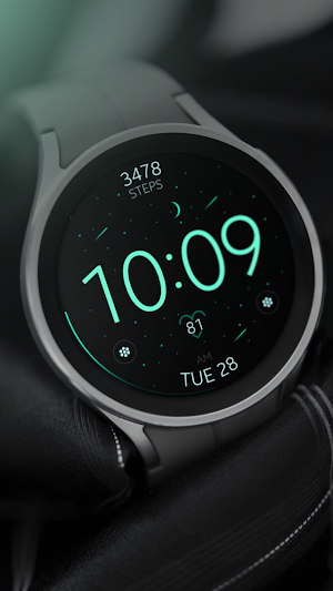 Battery v6 minimal watch face Screenshot 3