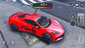 Corvette C8 Supercar: Town Screenshot 3