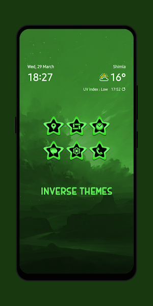 Green Starlight Icon Pack Screenshot 0