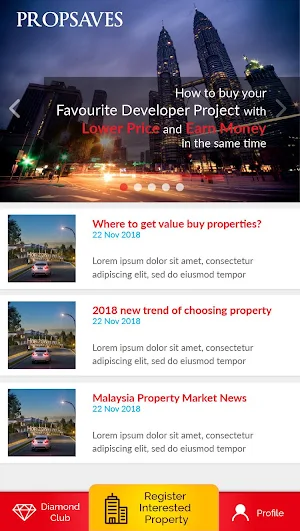 PropsavesApp Screenshot 1
