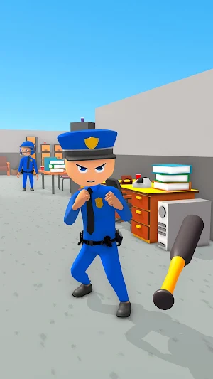 Crazy Police Slap - Smash Cops Screenshot 0