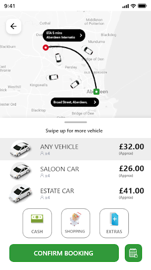 Official Aberdeen Airport Taxi Screenshot 3