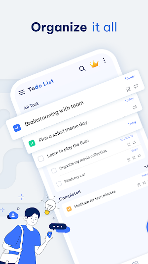 To-Do List - Schedule planner Screenshot 1