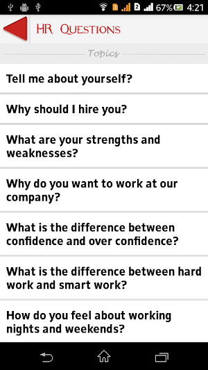 Interview Question and Answers Screenshot 1
