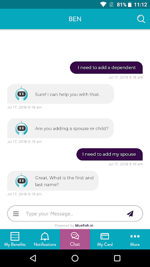 My Benefits Work Screenshot 3