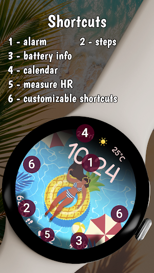 Animated Summer Pool Screenshot 2