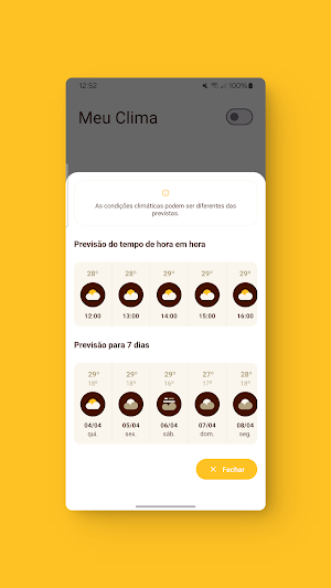 Meu Clima Screenshot 2