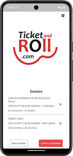 TicketAndRoll Screenshot 1