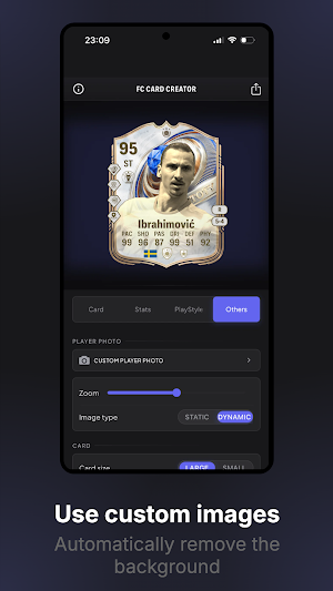 FC Card Creator Screenshot 2