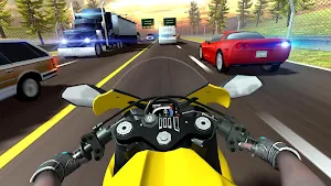 Highway Moto Rider 2 - Traffic Race Screenshot 1
