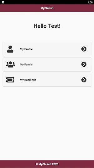 MyChurch Screenshot 2