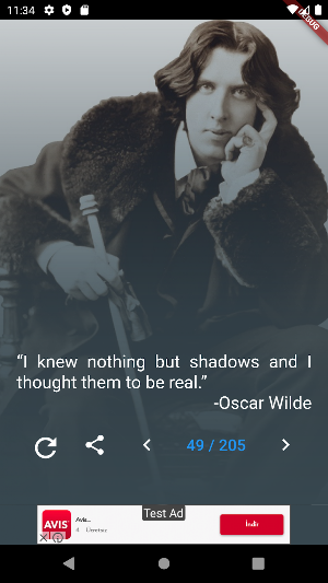 Oscar Wilde Quotes Screenshot 0