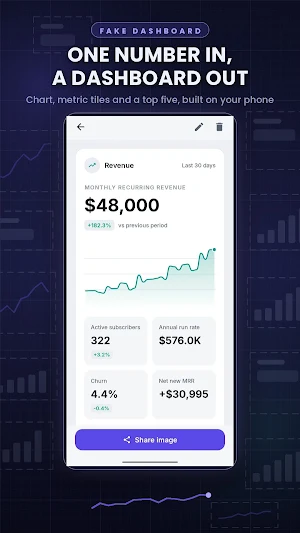 Larp Fake Dashboard Screenshot 0