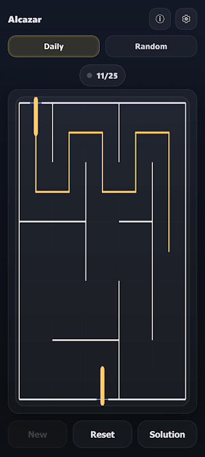 Alcazar - Path Logic Puzzle Screenshot 3