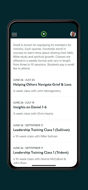 Dwell Community Church Screenshot 2