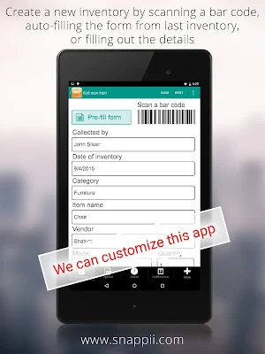 Office Inventory App Screenshot 1