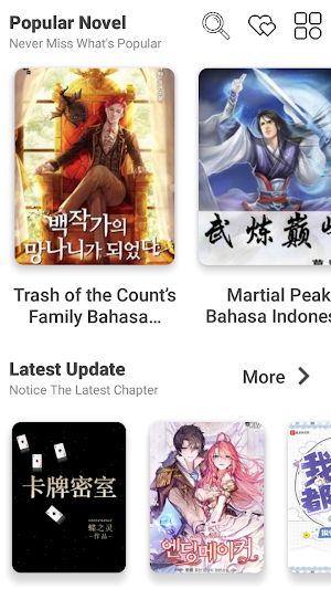 Novelindo - Baca Novel Bahasa Indonesia Screenshot 0