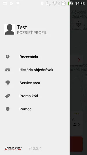 Halo taxi presov Screenshot 0