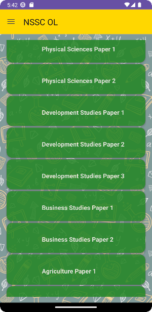 Ordinary Level Exams Screenshot 0