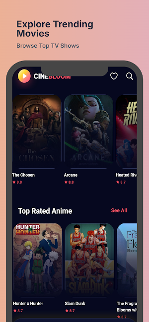 CineBloom - Movies & TV shows Screenshot 3
