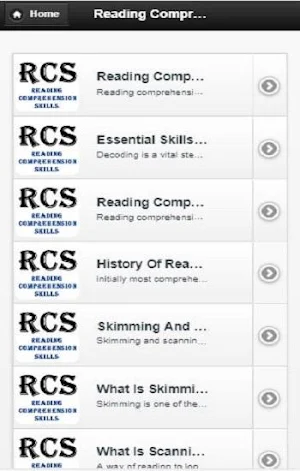 Reading comprehension skills - Offline App Screenshot 3